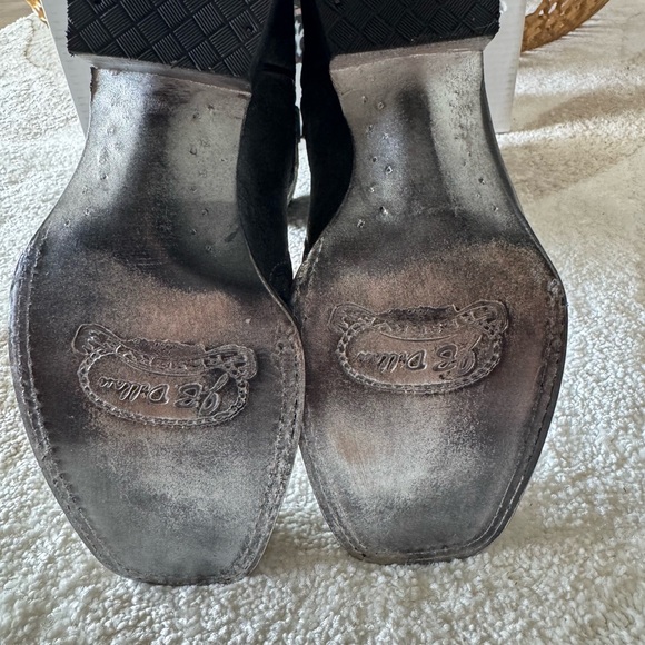 Black and Silver Western Cowgirl Boots - Picture 10 of 10